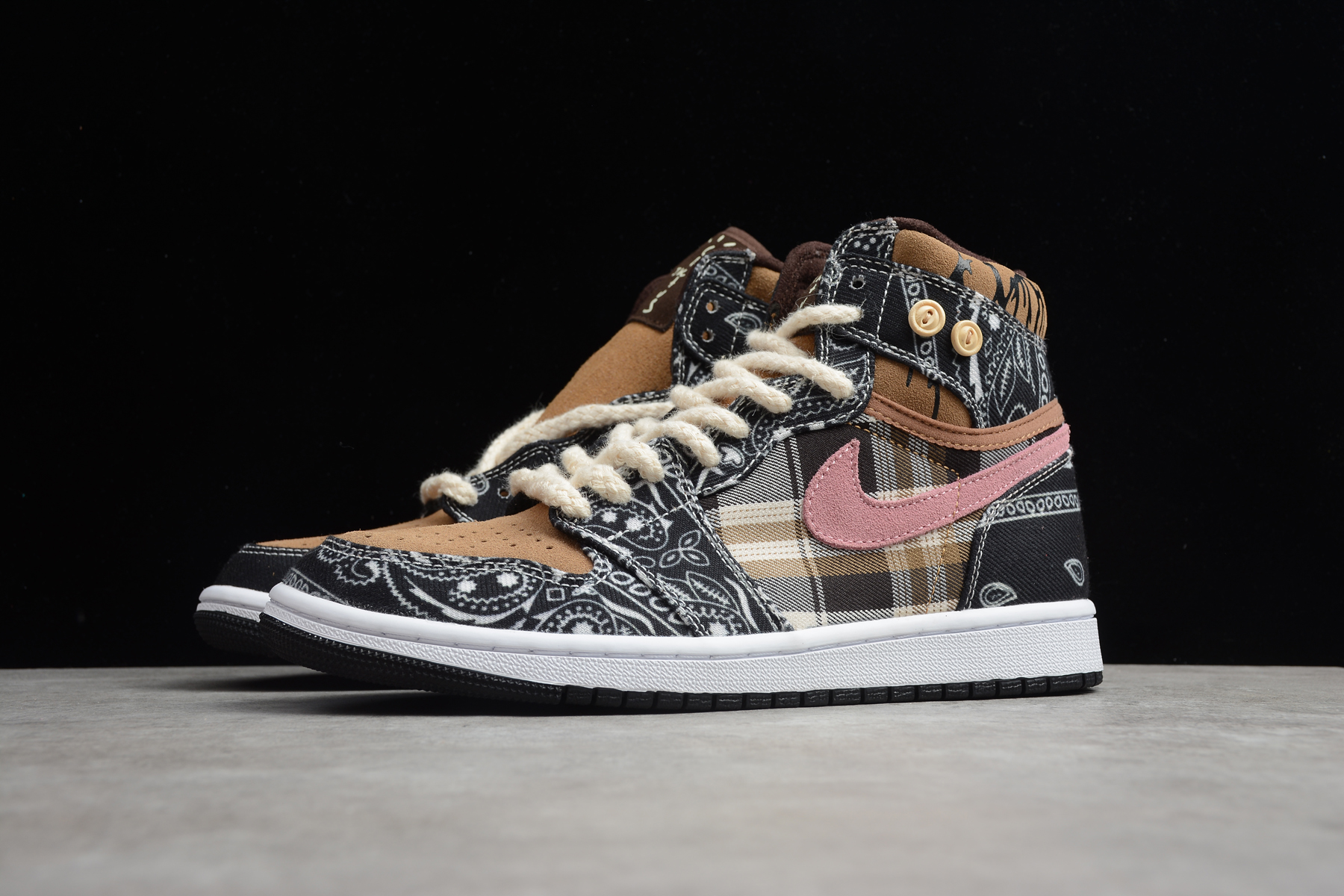 New Air Jordan 1 Retro Brown Black